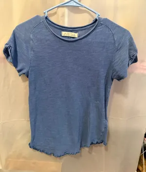 We The Free Blue Short Sleeve T-Shirt Small thumbnail 1