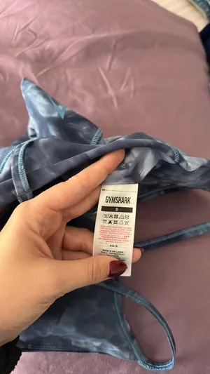 Navy Blue Gymshark Bra Sports thumbnail 6