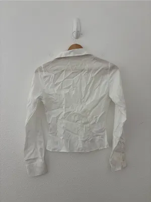 Djerf avenue little white shirt thumbnail 4