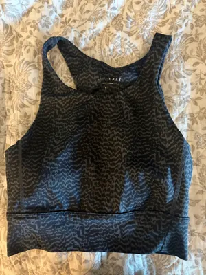 Black Workout tank thumbnail 1