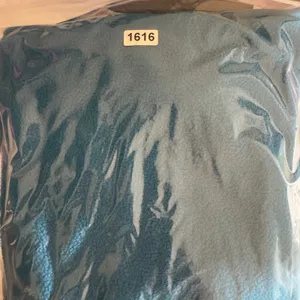 1616 | ASICS Reversible Quilted‎ Fleece Running Vest Gorpcore Teal Gray Womens S thumbnail 9