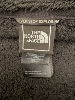 The North Face Black Osito High Pile Fleece Full Zip Jacket Medium thumbnail 11