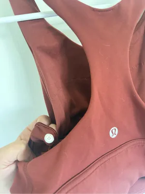 Lululemon Wunder Train Longline Bra *Medium Support, C/D Cup Date Brown thumbnail 3