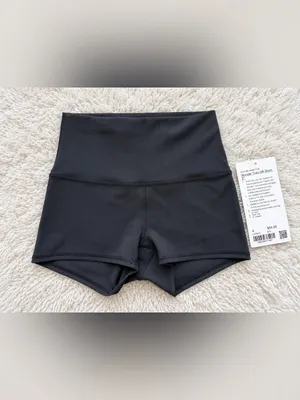 NWT Lululemon Wunder Train High Rise 2” Shorts – Black – 4 thumbnail 6