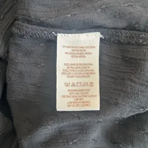 Free People Black Canyon Rose Hi-Lo Button Down Blouse Metallic Lace XS thumbnail 8
