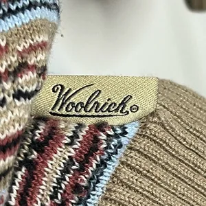 VTG - Woolrich women’s full zip colorful print sweater - Size Medium thumbnail 3