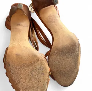 Coach Strappy Brendy Heels in Tan Size 8 thumbnail 6