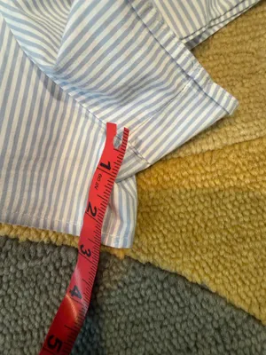 Like-New Hollister Co. Sleep Pajama Blue White Stripe Boxer Shorts Women’s Small thumbnail 3