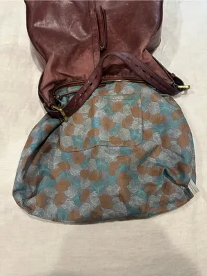 Hobo International Burgundy Distressed Leather Slouchy Shoulder Bag thumbnail 10