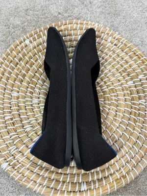 Rothy’s Women’s The Point II Knit Flat Shoes Comfort Washable in Black 8.5 thumbnail 9