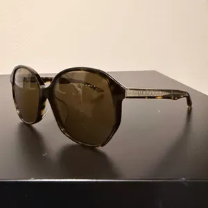 BALENCIAGA BB0005S EVERYDAY 0005 Havana Brown Oversized Sunglasses Authentic 002 thumbnail 2