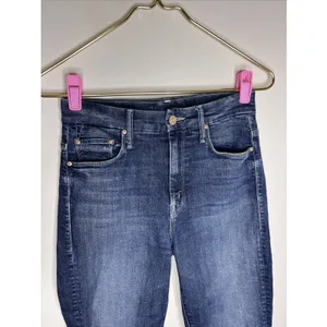 Mother High Waisted Looker Ankle‎ Fray in On the Edge Sz 25 thumbnail 2