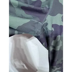 Old Navy Women's L Green Camo Leggings Powersoft High-Rise‎ Go-Dry thumbnail 6
