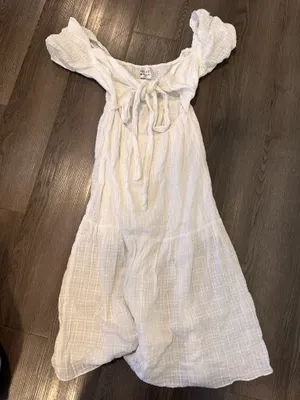 Hello Molly White Maxi Dress thumbnail 1