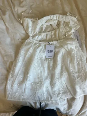 Princess Polly Dress White Mini thumbnail 4