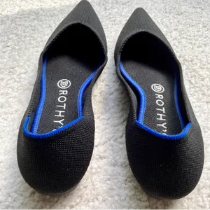 Rothy’s The Point Flat In Black thumbnail 4