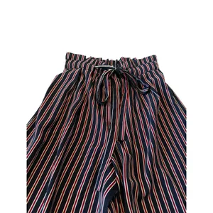 Sienna Sky Blue & Red Striped Wide Leg Dress Pants Size S thumbnail 4