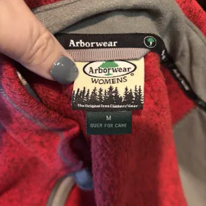 Arborwear Womens Red Fleece Vest Full Zip‎ Outdoor Workwear Size M NWT thumbnail 6
