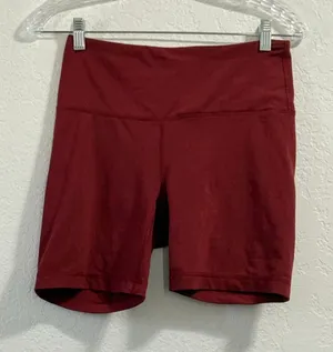 Red Yogalicious Shorts Medium yoga exercise athletic thumbnail 1
