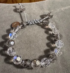 Swarovski Beaded Adjustable Bracelet thumbnail 1