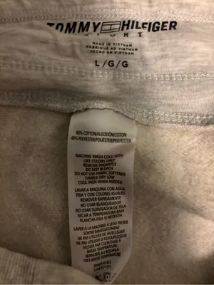 Tommy Hilfiger Women’s Light Gray Logo Jogger Pants thumbnail 3