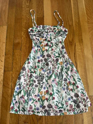 Cider Mini Dress Floral thumbnail 1