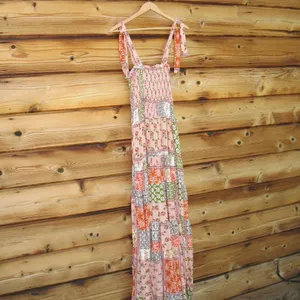 Abel the label NWT Patchwork Cottage Core Long Dress thumbnail 3