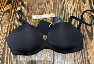 SKIMS NWT ultimate push-up strapless bra color Onyx 32B thumbnail 1