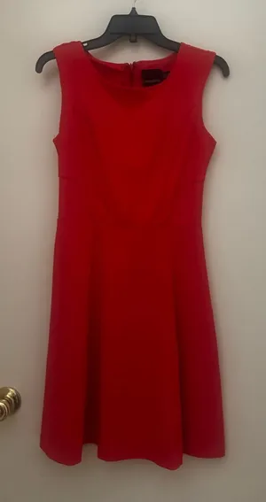 Cynthia Rowley Red Sleeveless Fit-and-Flare Dress thumbnail 1