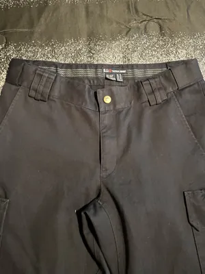 Womens sz10 5.11 Tactical Taclite Pro Work Pants w/built in knee pads-black thumbnail 8