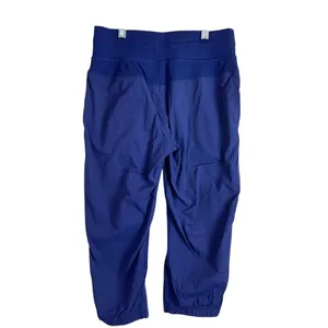Lululemon Dance Studio Crop Jogger Pants Blue Size 4 Drawstring Waist thumbnail 2