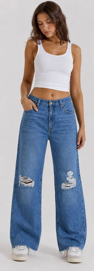 Levi’s High Waisted Straight Jeans thumbnail 1