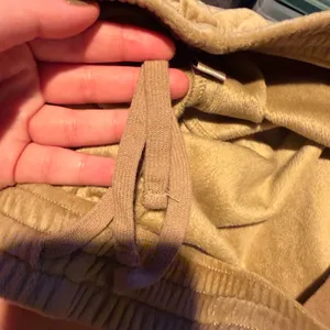 Skims Tan Velour Track Pants Joggers Sweatpants thumbnail 5