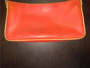 Mondani New York Y2K Red Faux Leather Shoulder Bag thumbnail 3