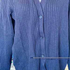 Lane Bryant Ribbed V-neck button-front Cardigan Sweater Long Sleeve Sz 14/16 1X thumbnail 5