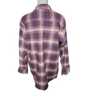 ARIAT Women’s Rebar Plaid Print Long Sleeve Button-Down Flannel Work Shirt thumbnail 6
