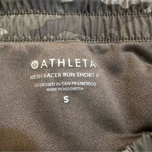 ATHLETA Women’s‎ Camo Mesh Pacer Run Short 4” Size Small thumbnail 11