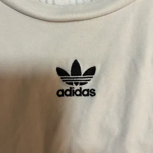 Adidas White Tank Top with Black Stripes thumbnail 6