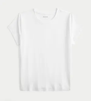 Hollister Smooth Seamless Fabric Crew Baby Tee thumbnail 3