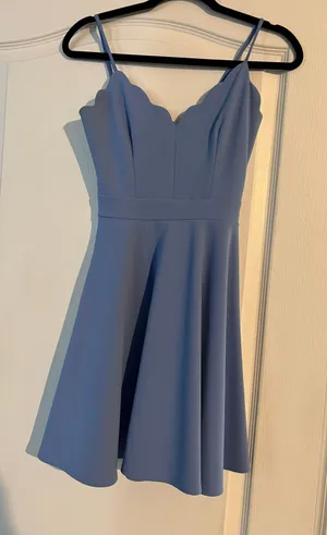 Lulus Light Blue Dress thumbnail 1