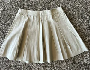 Le Lis Beige Skirt - Medium thumbnail 1