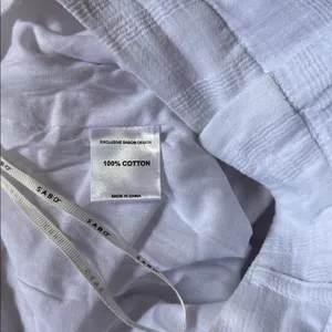 Sabo Skirt White Pants thumbnail 4