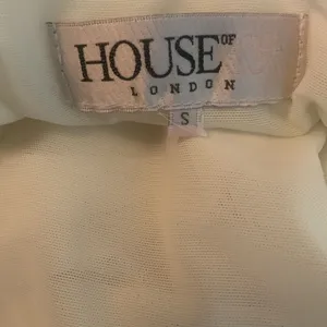 House of CB White Aubrey Ruched Mesh Mini Skirt Small thumbnail 5
