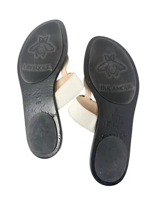 Gucci Marmont GG Thong Sandals Mystic White Flat Slide Flip Flops EU Size 39.5 thumbnail 9