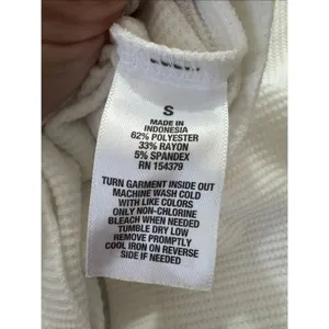 Aeropostale Bow High-Neck Cropped Graphic Waffle Tank thumbnail 4