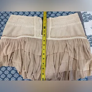 RARE! Free People NWOT Frostbite Mini Skirt, size 10 thumbnail 9
