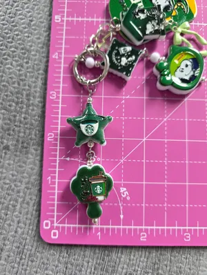 𝙎𝙤𝙡𝙙! 𝘿𝙤 𝙣𝙤𝙩 𝙗𝙪𝙮 𝙥𝙡𝙚𝙖𝙨𝙚!  Snoopy Starbucks Bag Charm Keychain thumbnail 7