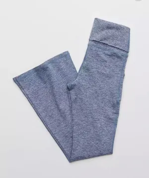 Aerie XL SHORT OFFLINE By The Hugger High Waisted Foldover Flare Legging thumbnail 6