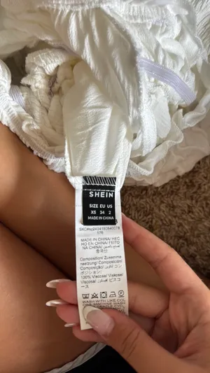 Romper SHEIN white  thumbnail 2