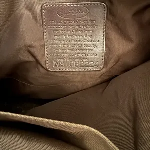 Brighton Brown Leather Basket Weave Design Tote Handbag Purse‎ Vintage thumbnail 6